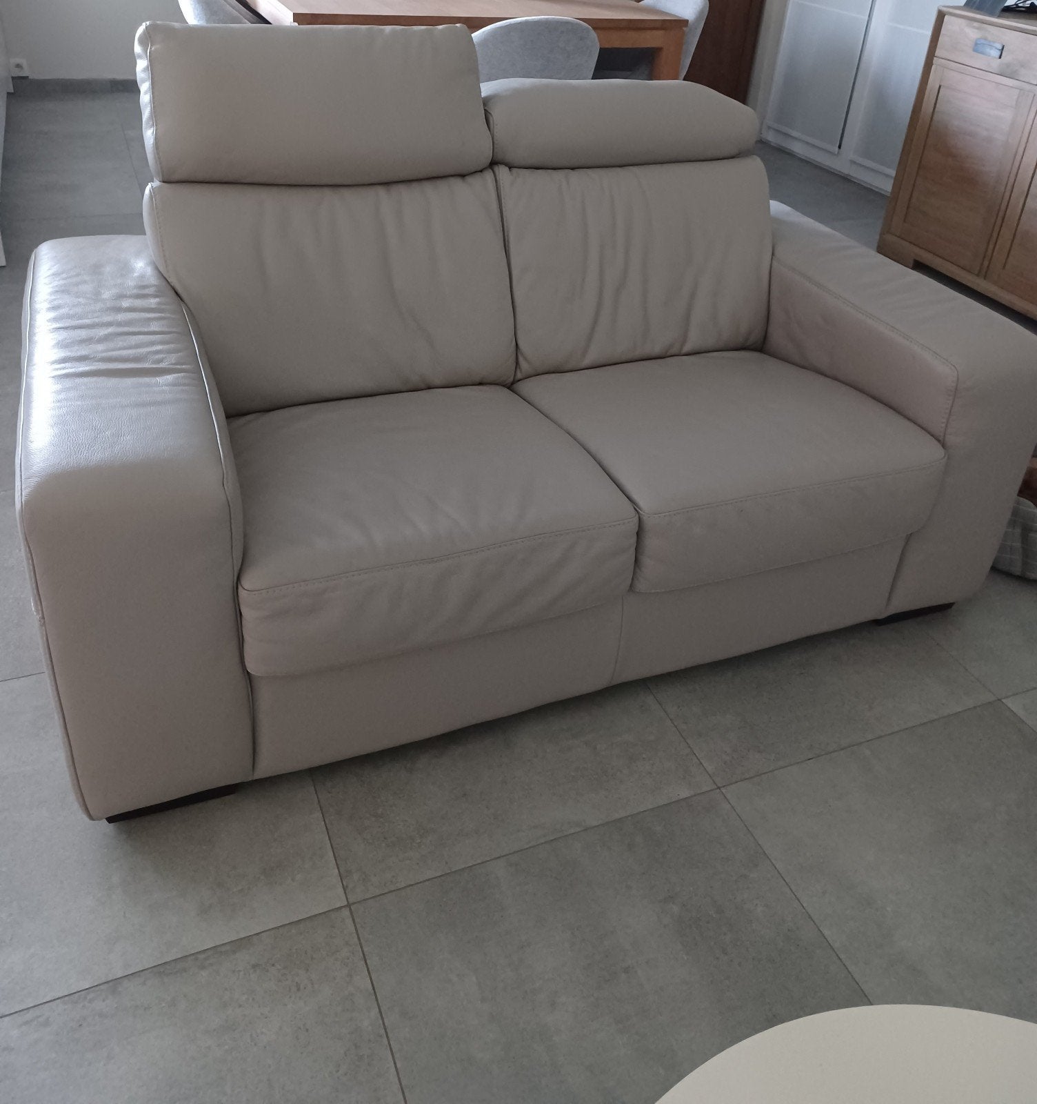 Salon en véritable cuir, Maison & Meubles, Canapés | Salons, Cuir