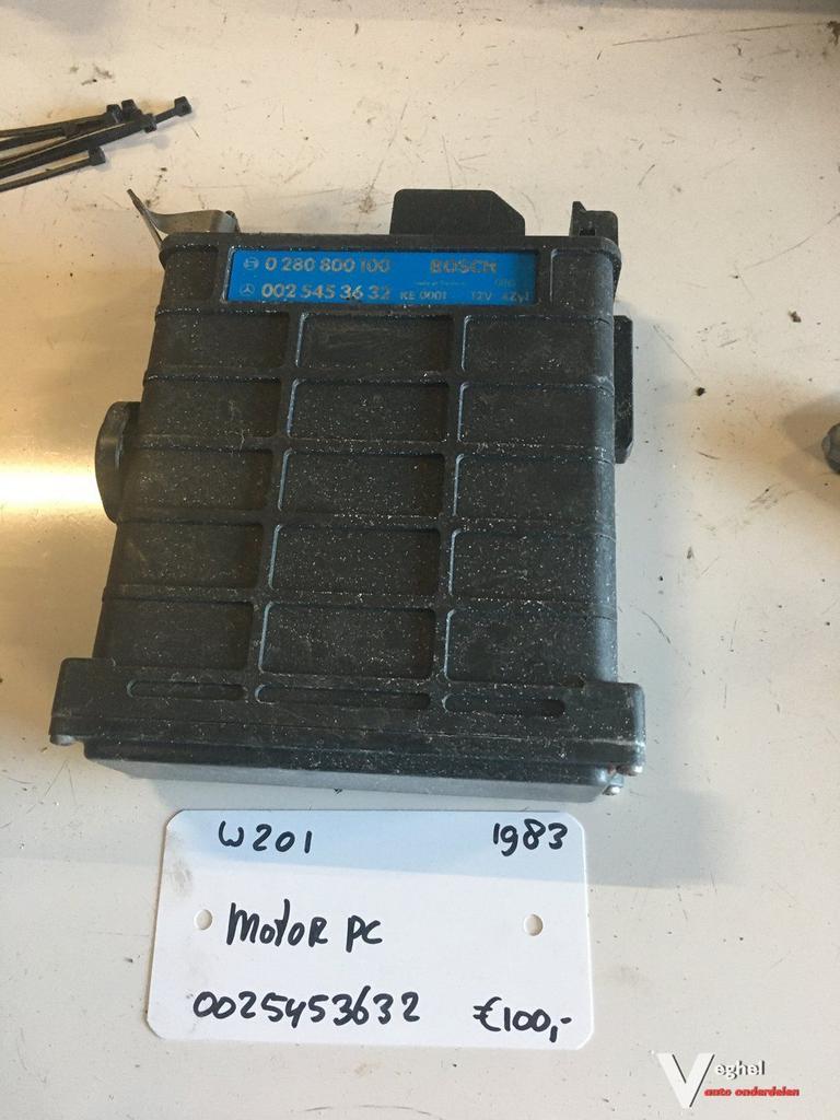 Mercedes w201 190 serie 1983 2.0 automaat Motor computer, Gebruikt, -, -, Ophalen of Verzenden