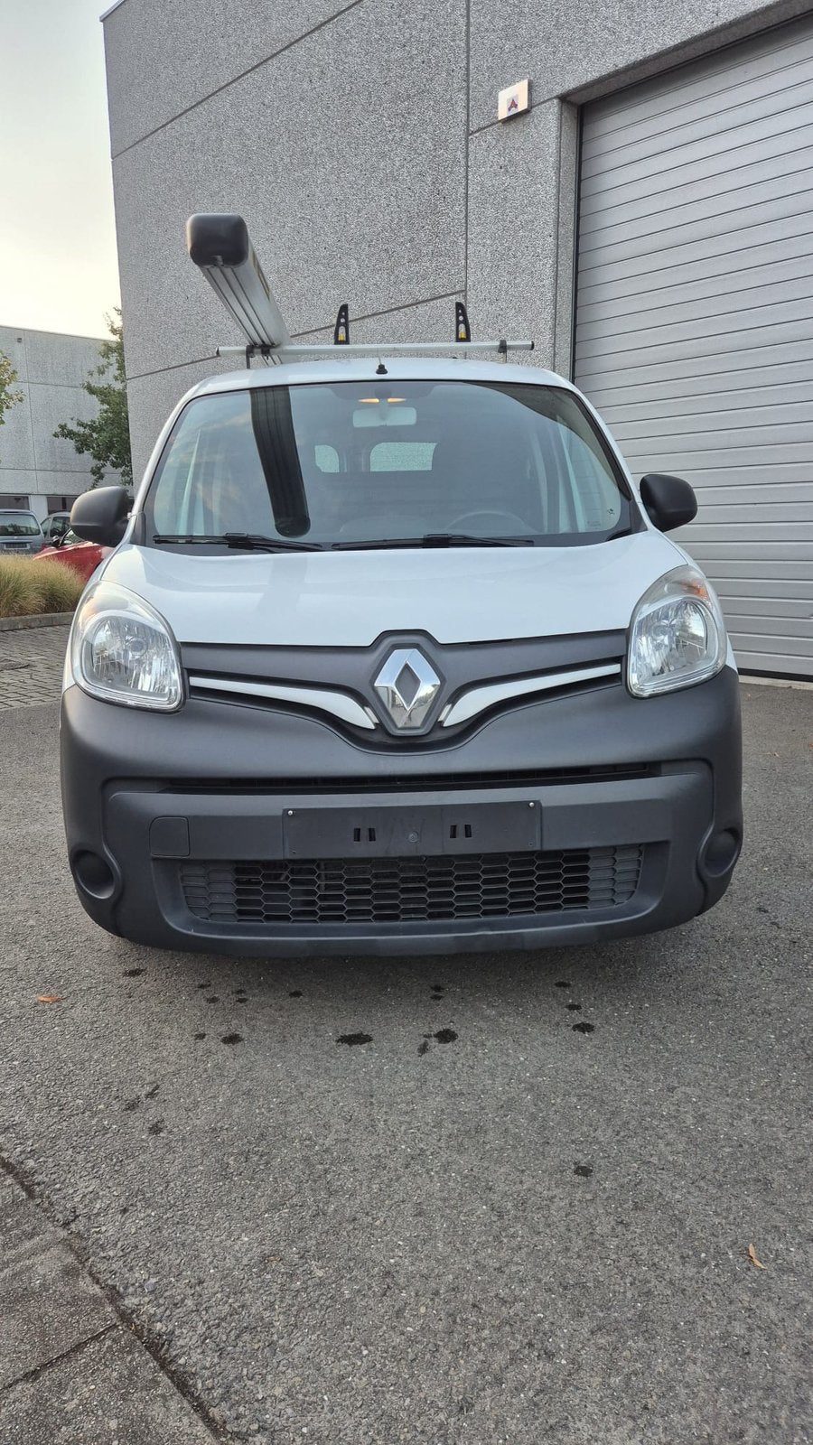 Renault kangoo 1.5dci lichte vracht/ airco/ dakrek/ 85.000km, Stof, Renault, Wit, 2 zetels