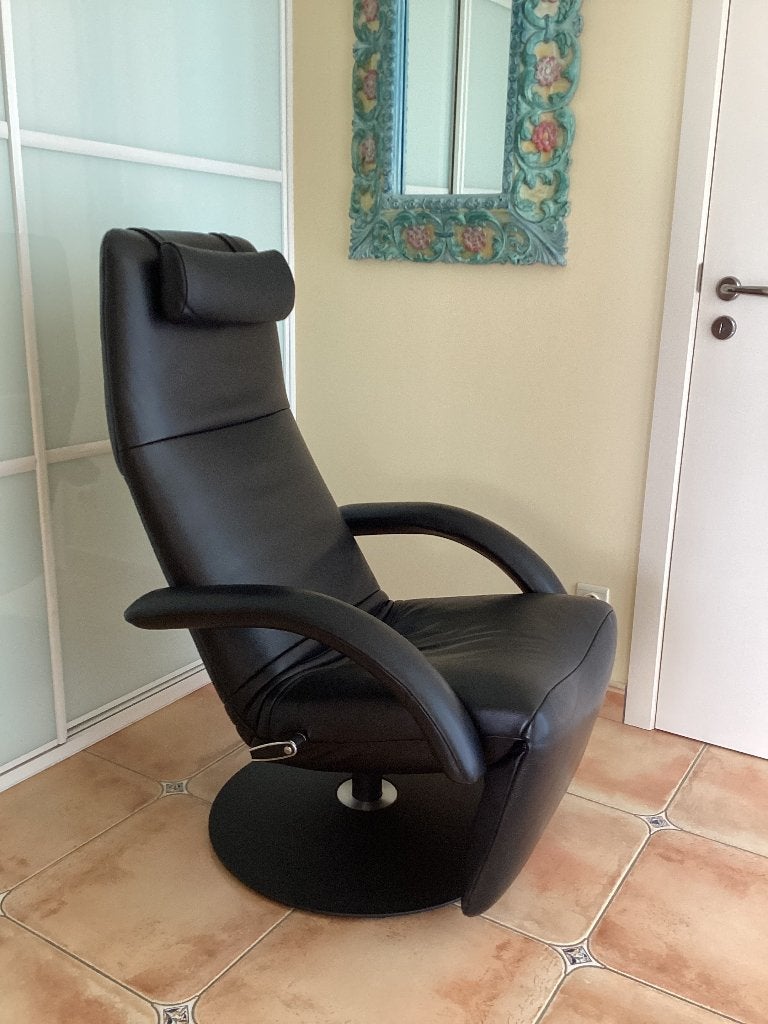 Prachtige Jori relax+kussen Yoga medi, Huis en Inrichting, Ophalen, Zo goed als nieuw, Leer, Sede durlet bukla Knoll cassina design