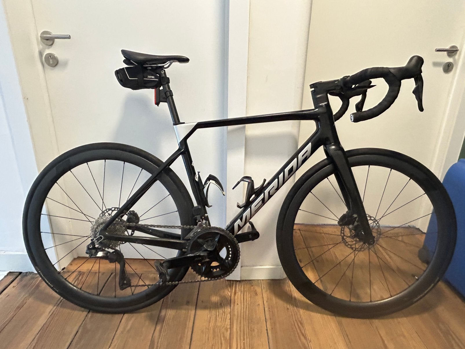 Merida Scultura 6000 Carbone 2024 -105 Di2 Roues Vision SC40, Vélos & Vélomoteurs, Enlèvement, Utilisé, Carbone