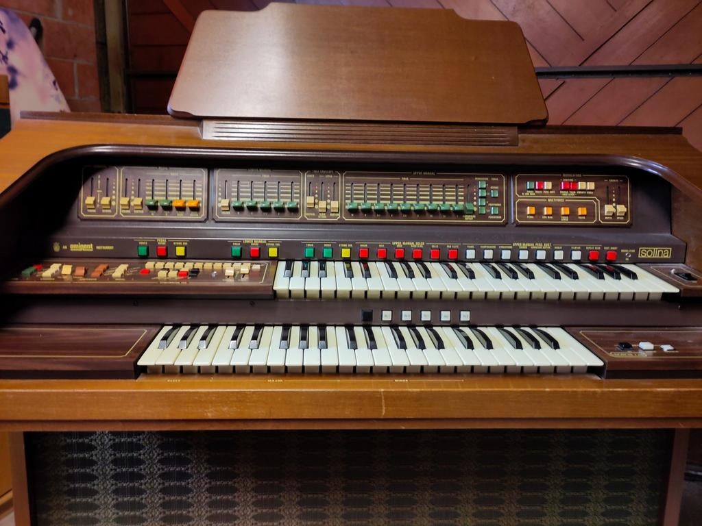 Orgel piano Solina electrish, Muziek en Instrumenten, Ophalen, Piano