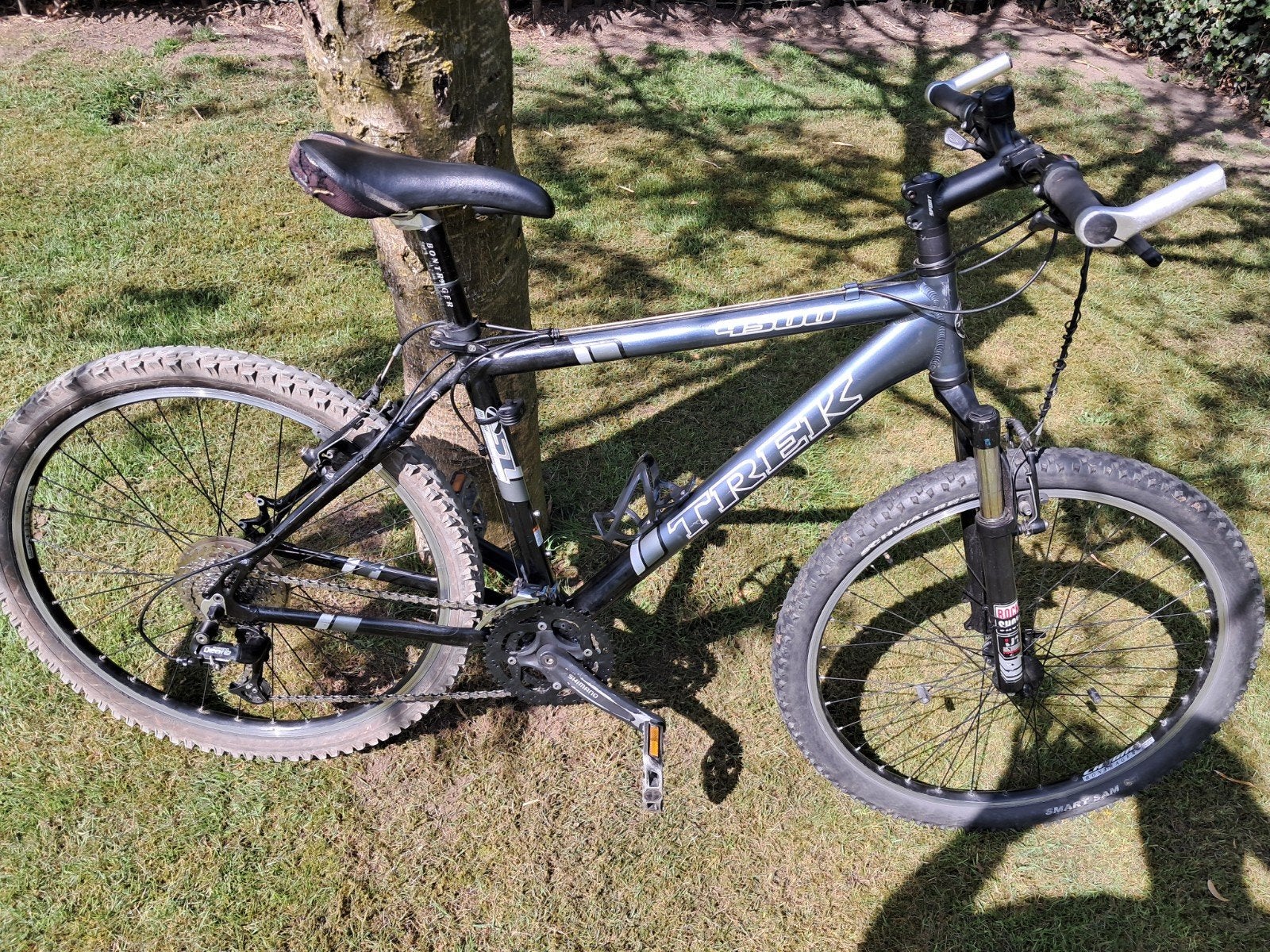 Kindermountenbike trek, Ophalen, Trek