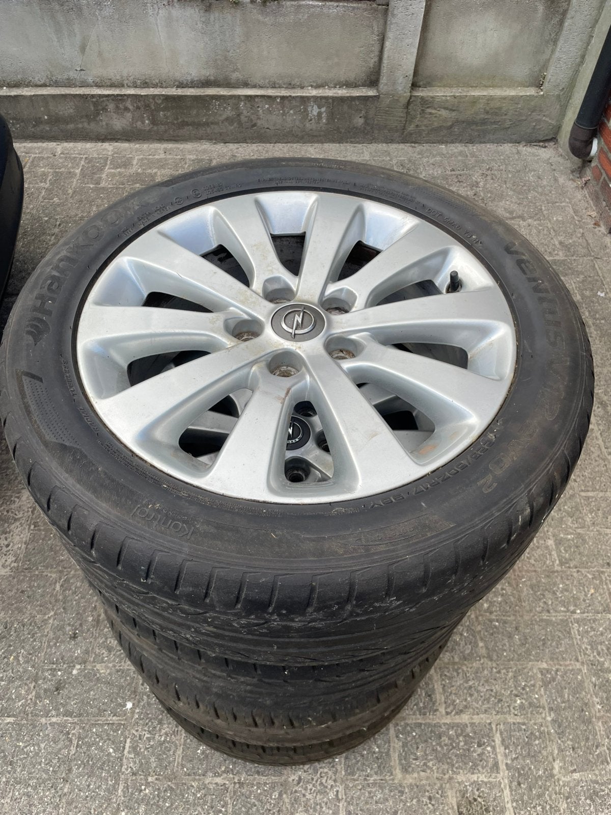 17 inch Opel Zafira C Tourer velgenset, Auto-onderdelen, Banden en Velgen, Ophalen, 17 inch