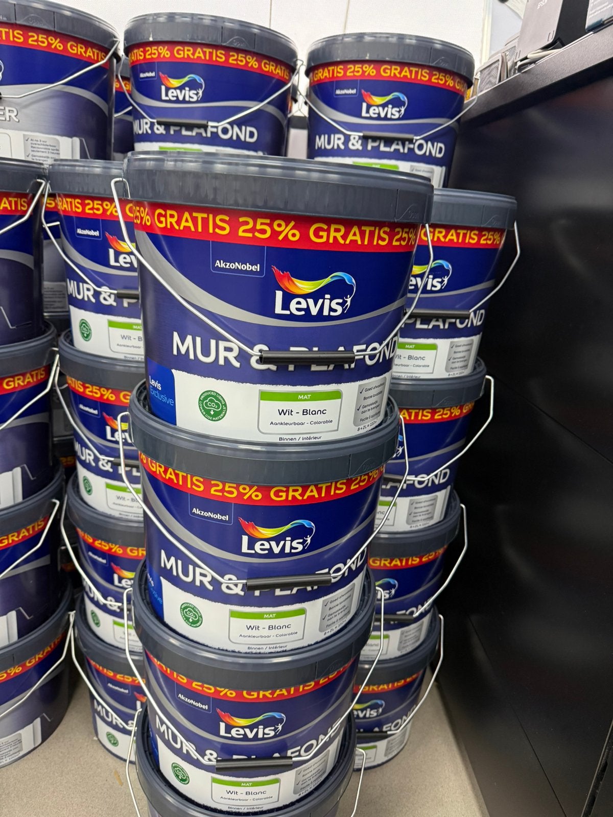 ‼️ Levis MATT, SATIN & PRIMER 10l  een waanzinnige prijs ‼️, Ophalen, Nieuw, Verf