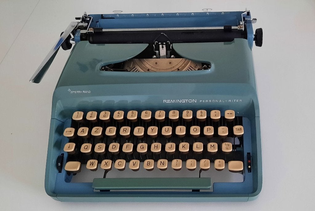 Vintage typemachine in koffer, Diversen, Typemachines, Ophalen, Gebruikt
