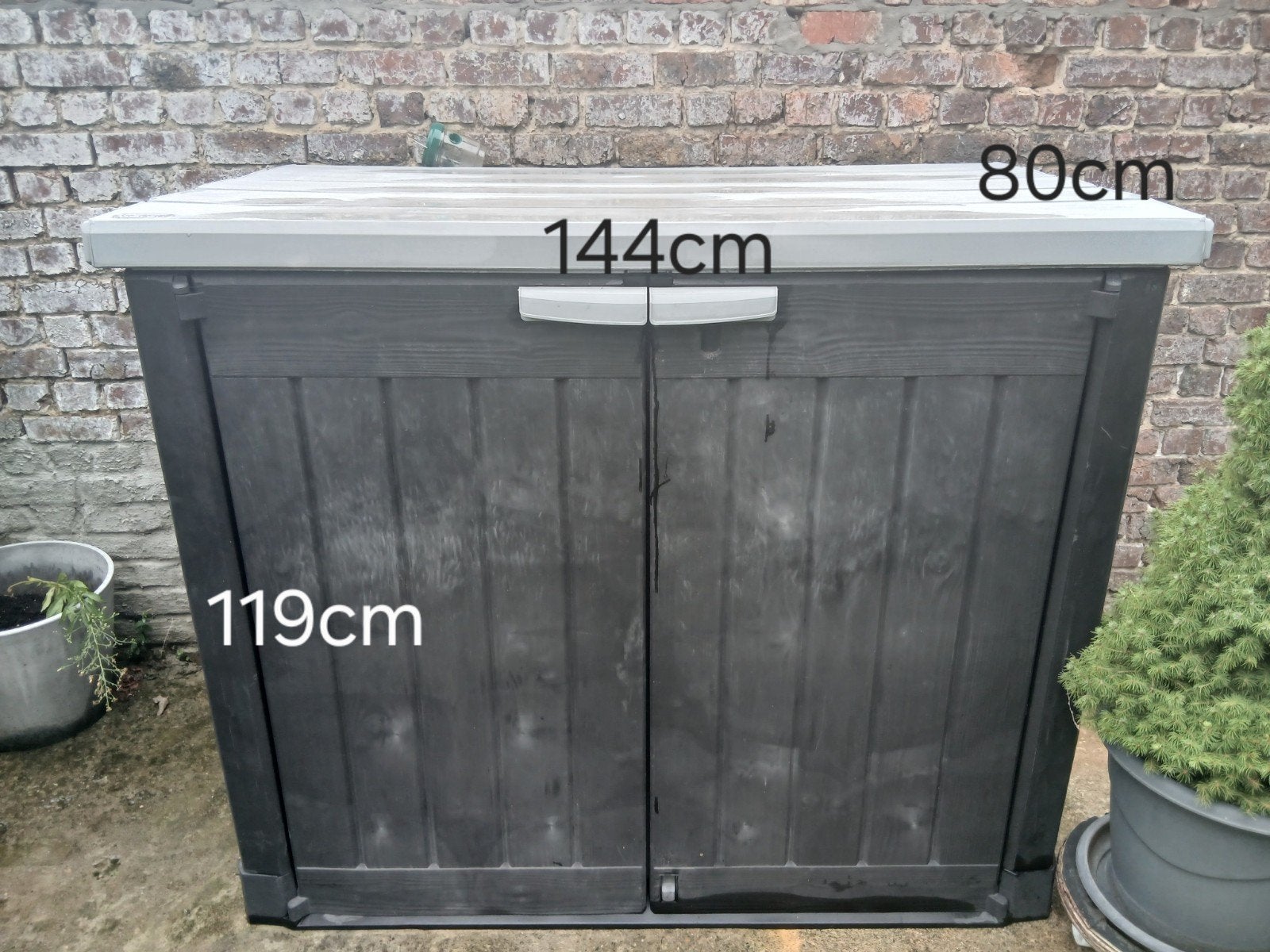 boîte de rangement étanche KETER, Enlèvement, Comme neuf, Synthétique, Autres types