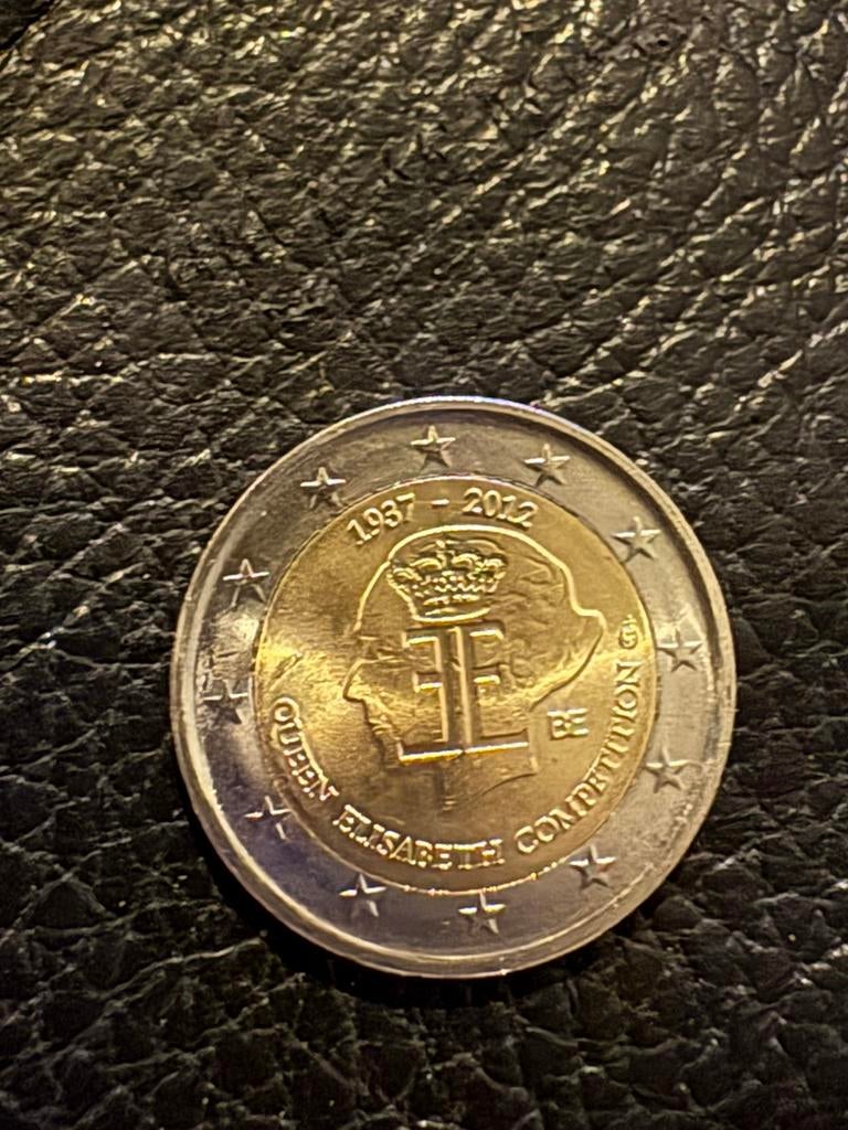 2 Euro Elisabeth Concours 2012 - België, Ophalen of Verzenden, België, 2 euro, Losse munt