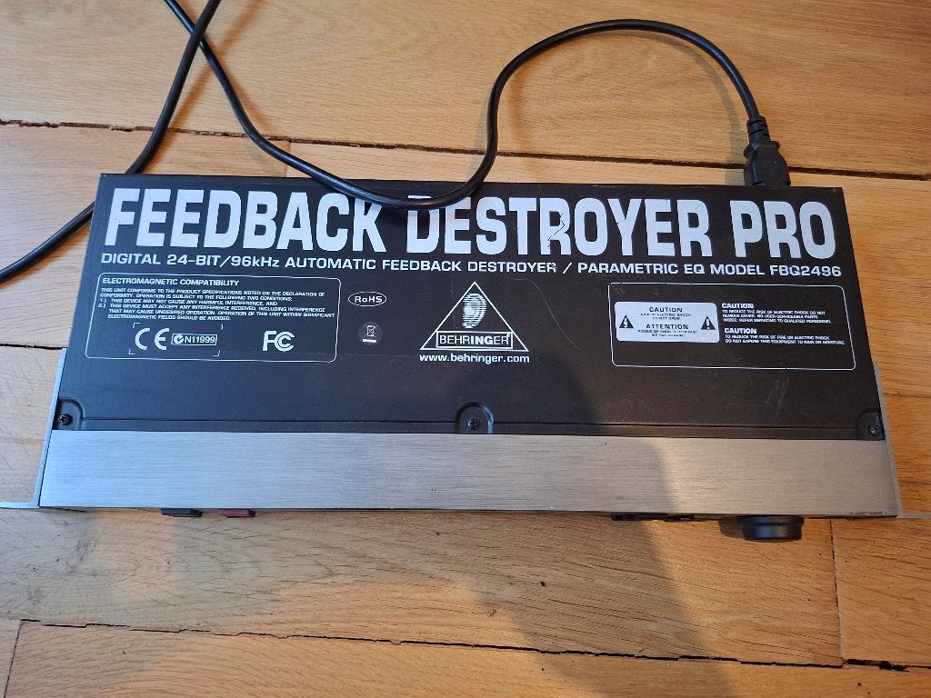 Behringer feedback destroyer pro FBQ246, Enlèvement, Utilisé, Autres types