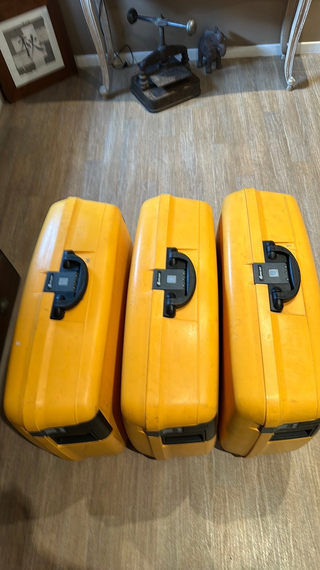 Valises delsey, Enlèvement, Utilisé, Plastique dur