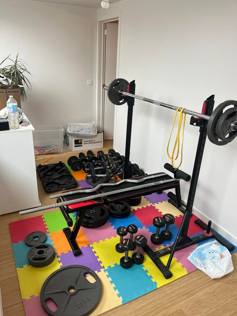 Fitness gewichten en halters, Enlèvement, Utilisé, Plaques d'haltères