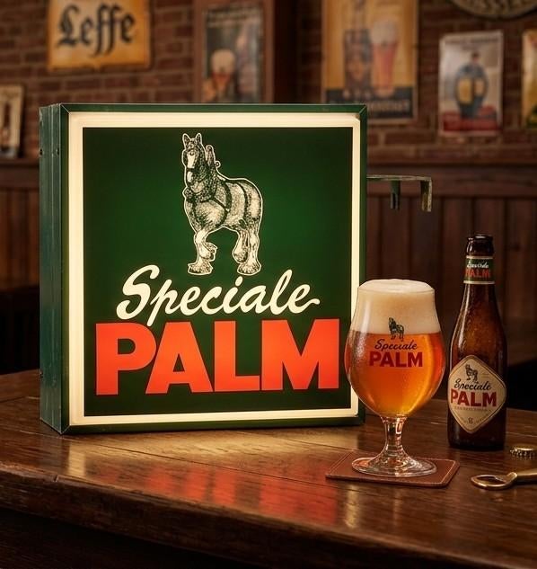 Originele Dubbelzijdige 'Speciale PALM' Lichtbak, Ophalen, Palm