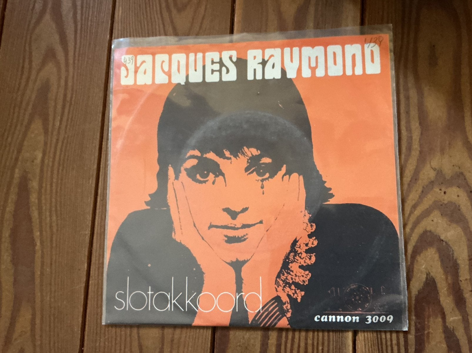 7” Jacques Raymond - slotakkoord, Cd's en Dvd's, Ophalen of Verzenden, Gebruikt