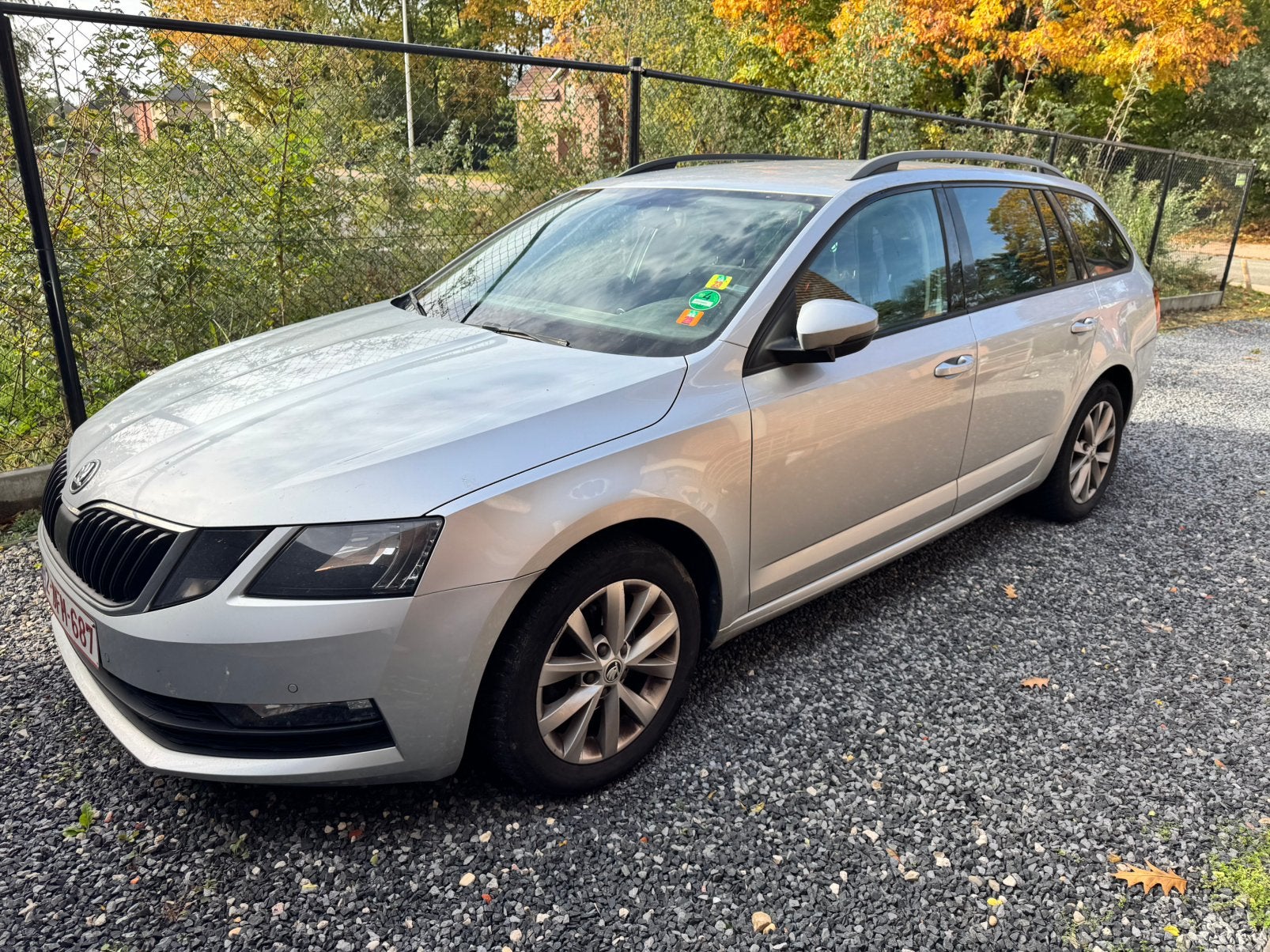 Skoda Octavia 1.6 CR TDi Ambition DSG te koop, Autos, Argent ou Gris, Achat, Euro 6, Carnet d'entretien