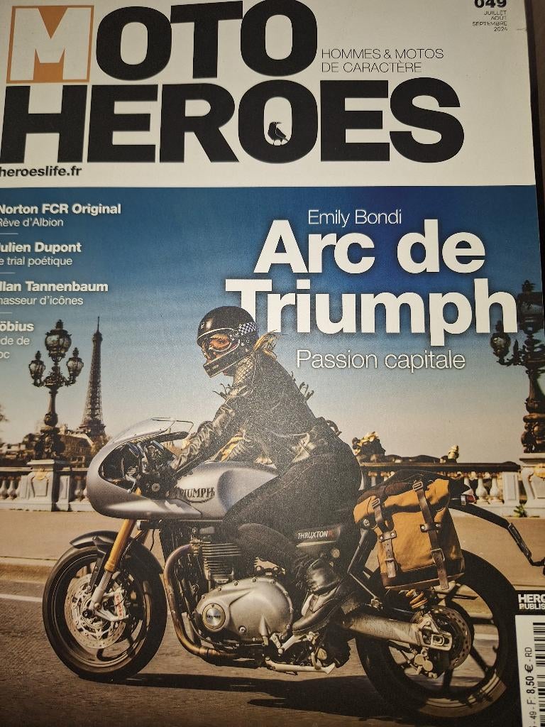 Moto Heroes 1 caisse complète, Enlèvement