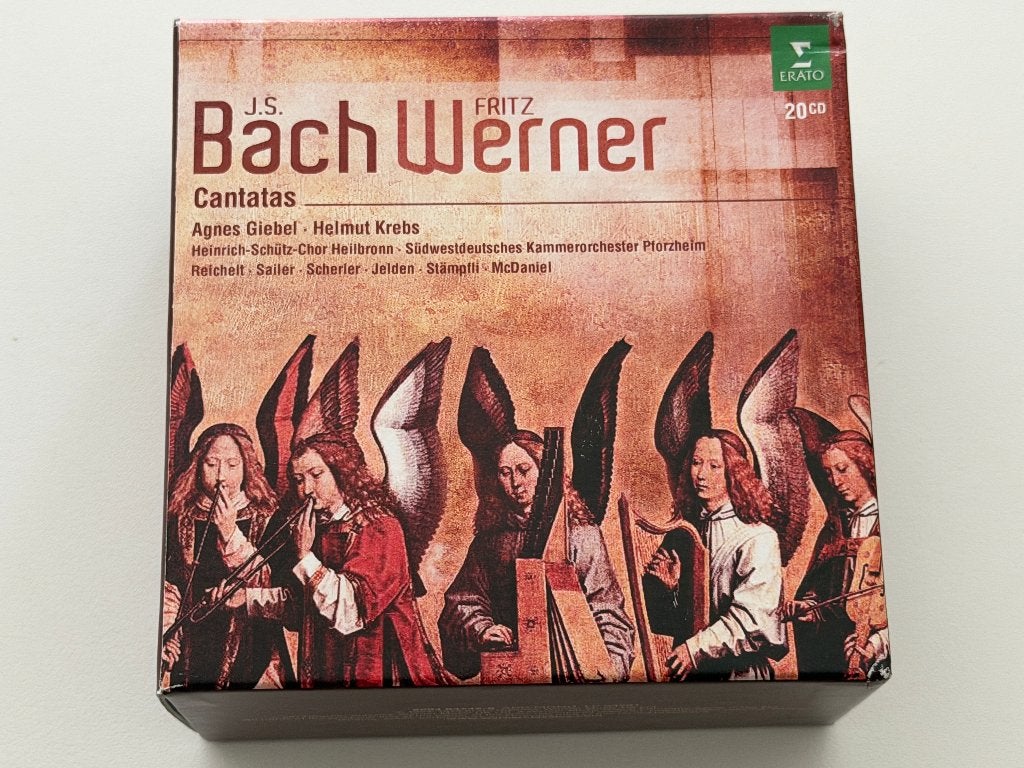 J.S. Bach / Fritz Werner - Cantatas - 20-CD Box, Enlèvement ou Envoi, Bach