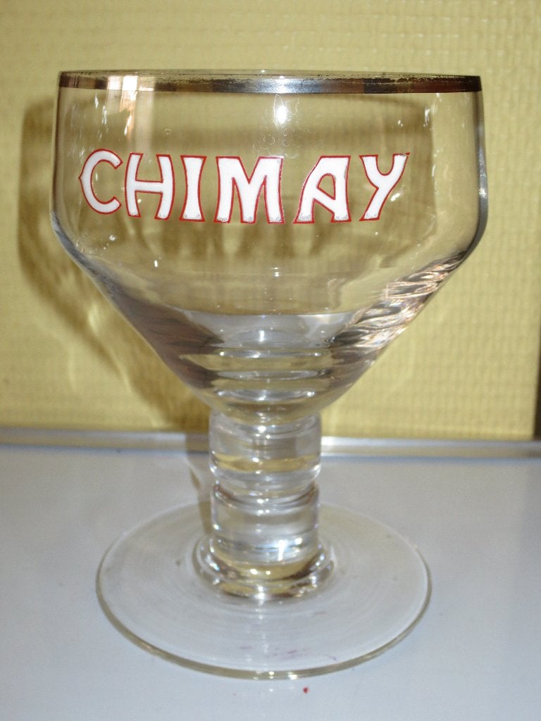 EMAILLE GLAS CHIMAY, Verzamelen, Ophalen of Verzenden, Zo goed als nieuw, Glas of Glazen