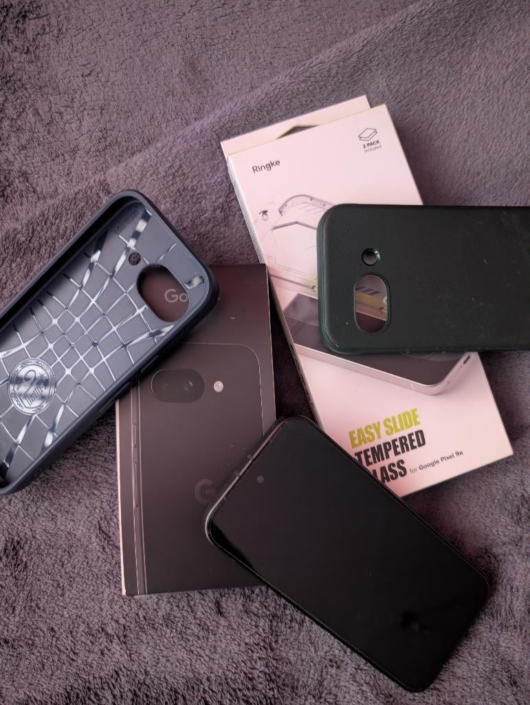 Google Pixel 9a zwart 🔋 100%, Overige modellen, Ophalen of Verzenden, Zo goed als nieuw, Zonder simlock