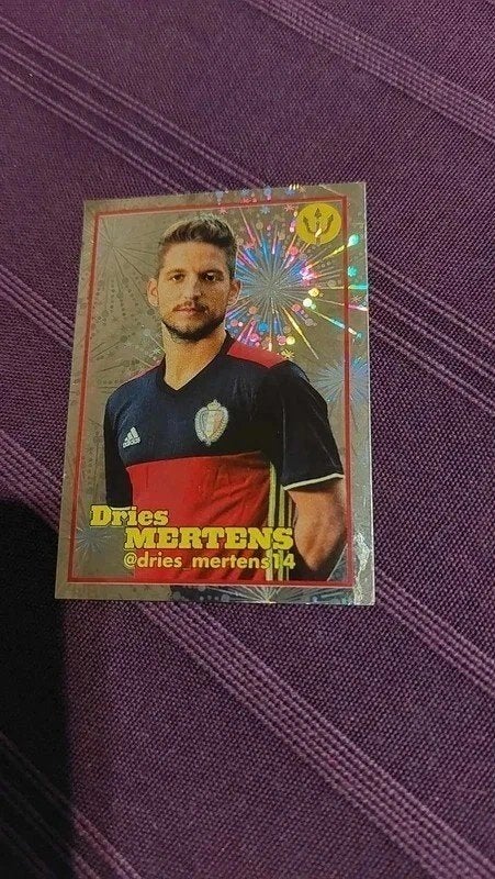 Panini / Sticker / Dries Mertens / Belgian Red Devils, Verzamelen, Ophalen of Verzenden, Nieuw, Poster, Plaatje of Sticker