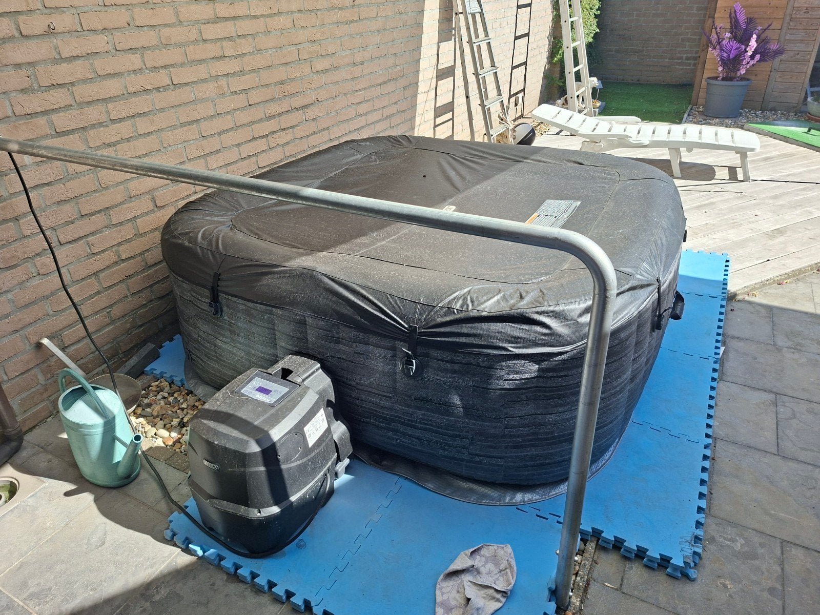 Intex Pure Spa Greywood Deluxe - 6 personen, Ophalen