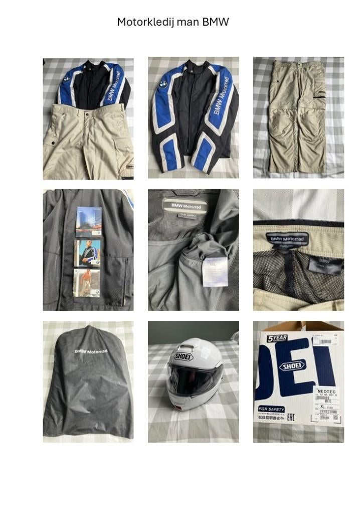 Motorkleding BMW - man (motorkledij en helm), Motoren, Kleding | Motorkleding, Combipak, Heren, Tweedehands, Ophalen