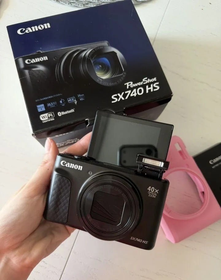 Canon PowerShot SX740 HS, TV, Hi-fi & Vidéo, 20 mégapixels, Enlèvement ou Envoi, Canon, Comme neuf