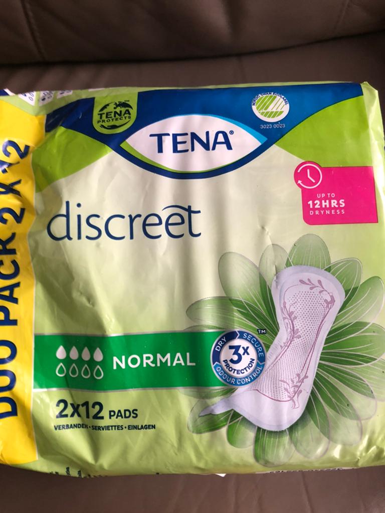 Tena Discreet Normaal (incontinentieverband), Ophalen, Zo goed als nieuw