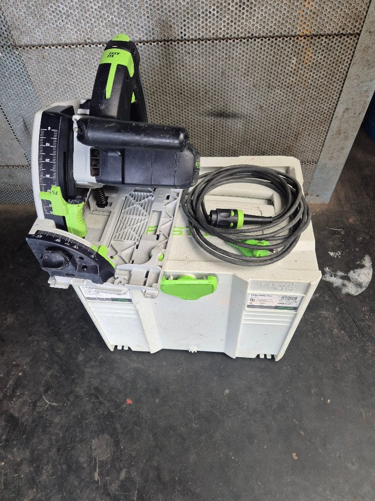 Festool TS 55 REBQ-Plus invalzaag, Doe-het-zelf en Bouw, Ophalen, Zo goed als nieuw, Invalzaag, Mafell festool bosch dewalt hilti