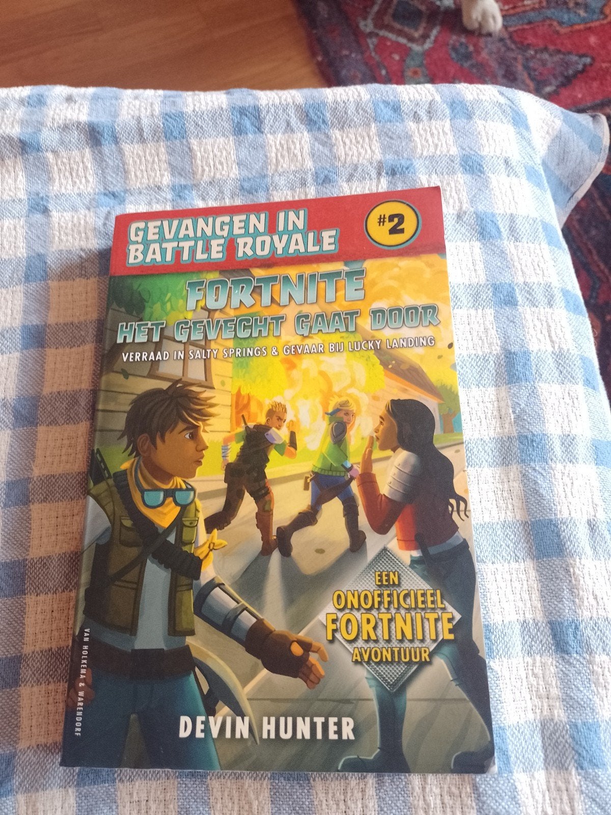 gevangen in battle royale fortnite het gevecht gaat door, Boeken, Ophalen of Verzenden, Gelezen