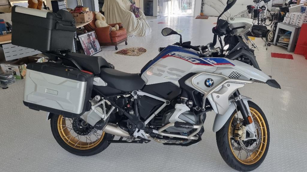 BMW GS 1250 HP Full option lage km stand, Motoren, 2 cilinders, Gebruikt, Particulier, Meer dan 35 kW