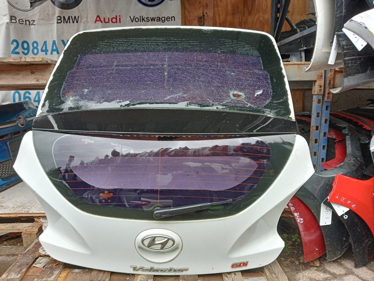 ACHTERKLEP HYUNDAI VELOSTER (FS)  GDI 737002V010, Auto-onderdelen, Gebruikt, -, Ophalen of Verzenden, Achter