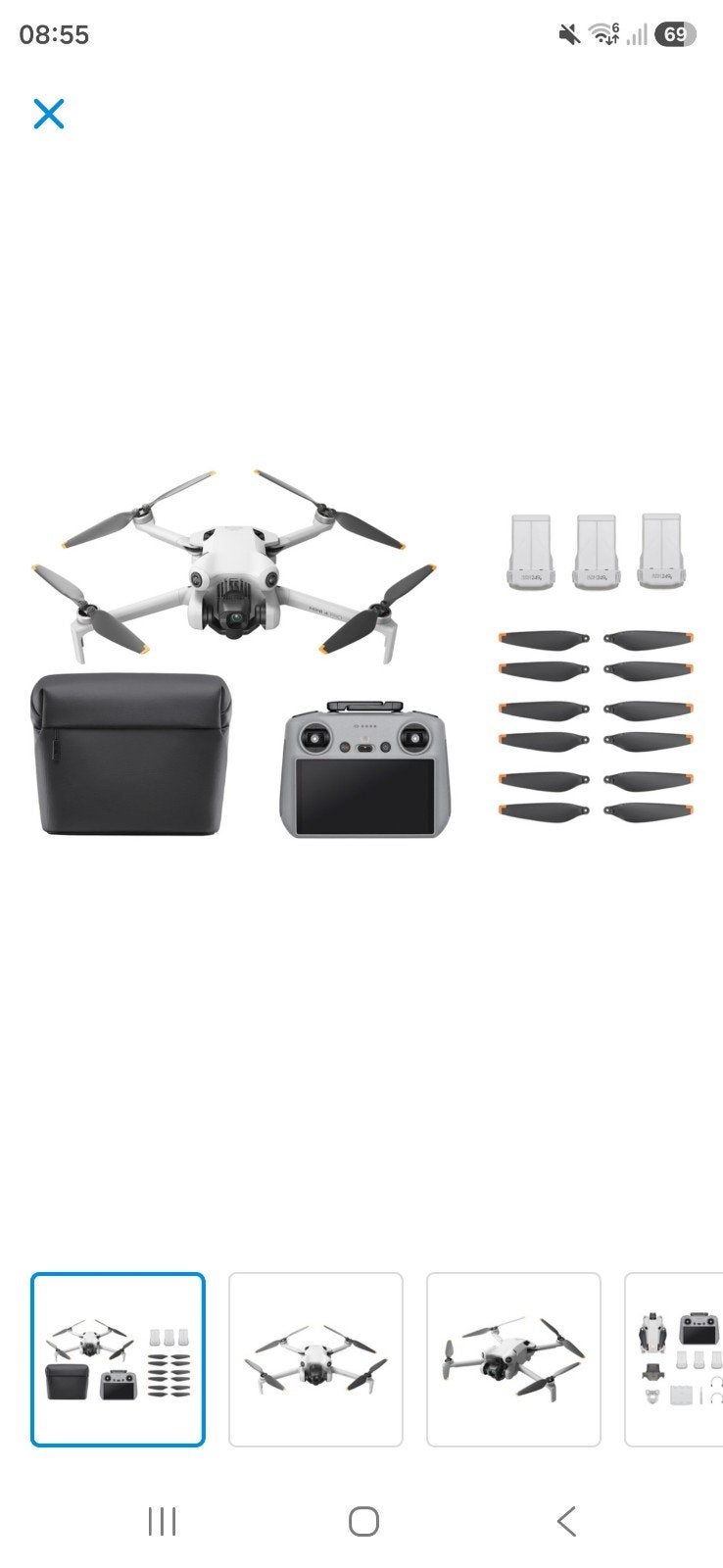 dji mini4 pro vaste prijs is nieuw., Audio, Tv en Foto, Drones, Ophalen, DJI