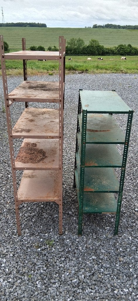 Etagere métallique, Enlèvement, Utilisé