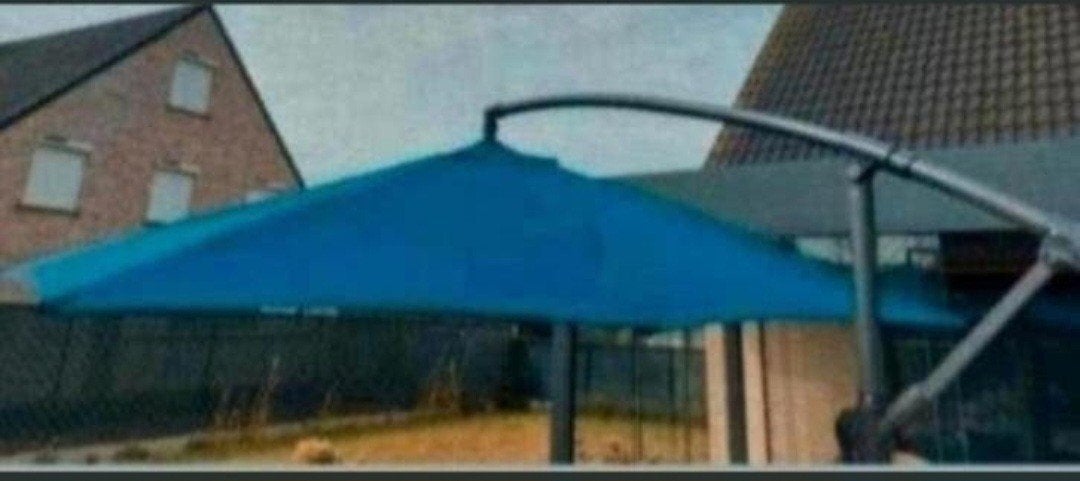 Zweefparasol, Ophalen, Parasolvoet