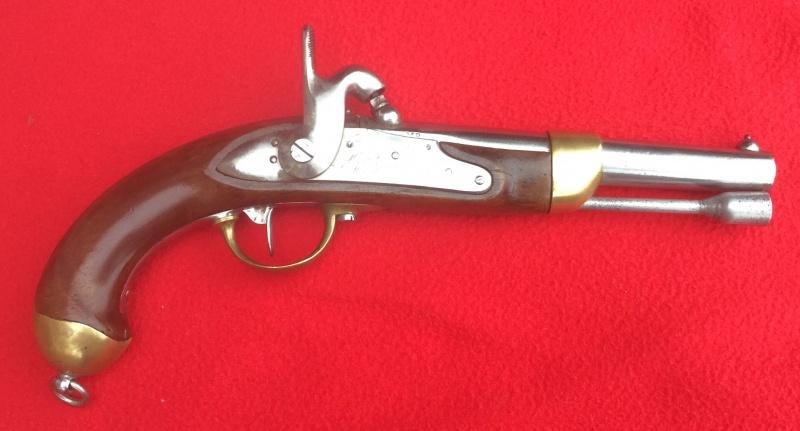 Frans cavalerie pistool m1822T(bis), Antiquités & Art, Antiquités | Autres Antiquités, Enlèvement ou Envoi
