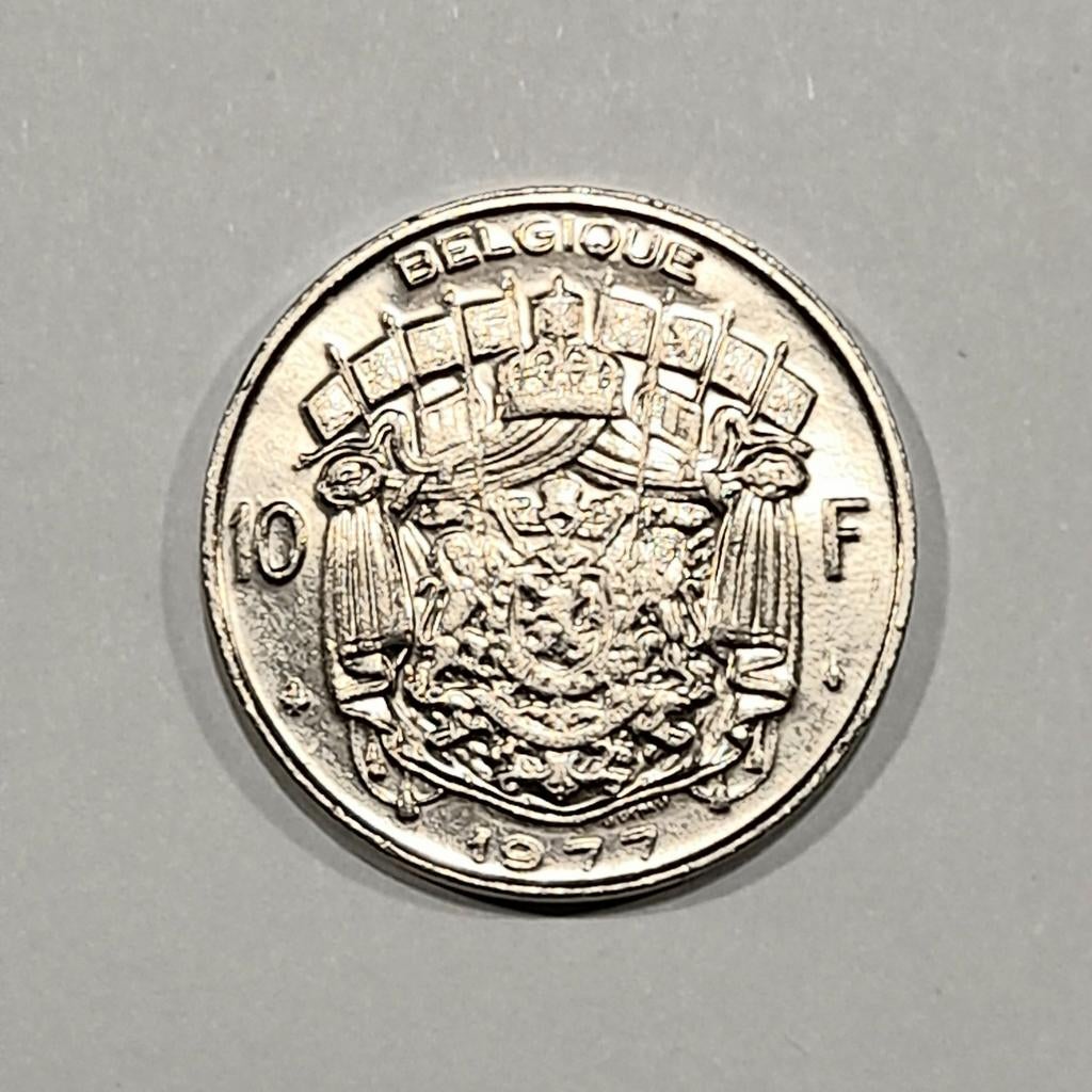 Belgique 10 francs 1977    (932), Postzegels en Munten, Munten | België, Ophalen of Verzenden, Metaal, Losse munt