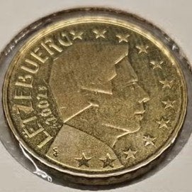 Luxembourg : 10 cents d'euro 2002 KM #78 Ref 16951, Enlèvement ou Envoi, Luxembourg, 10 centimes, Monnaie en vrac