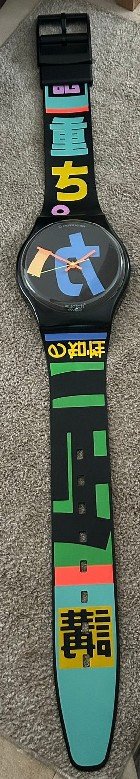 Maxi Swatch “Harajuku”, Ophalen, Gebruikt