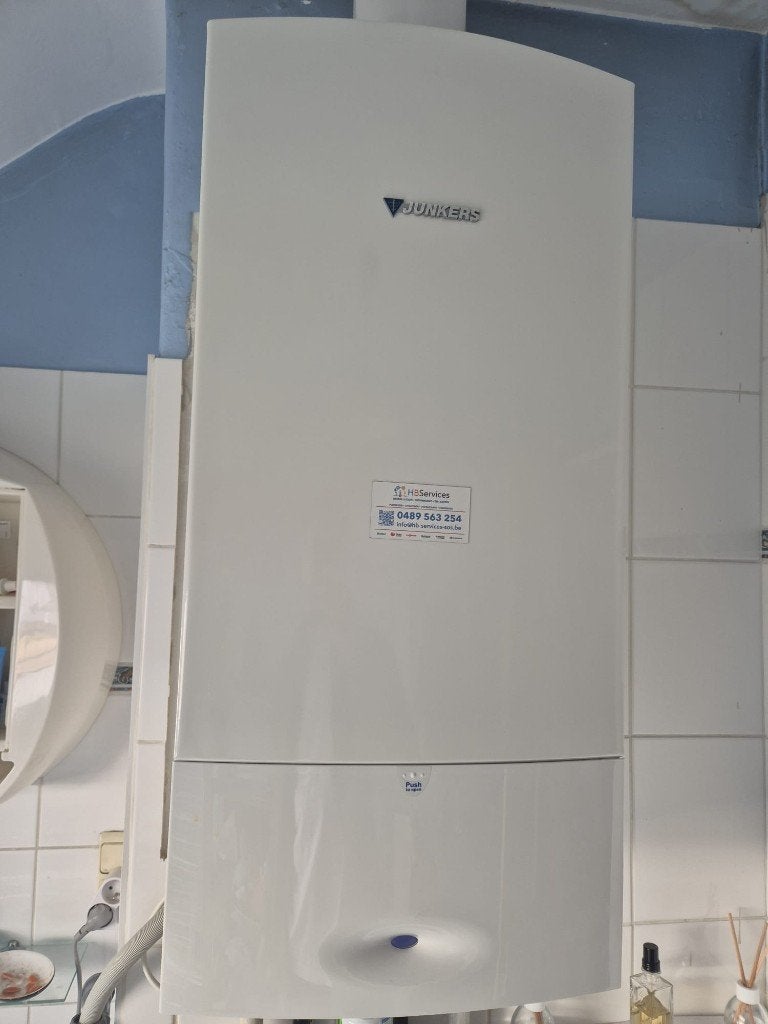 gecombineerde condensatieketel op gas, Ophalen, Gebruikt, Hoog rendement (Hr), Cv-ketel of Combi-ketel