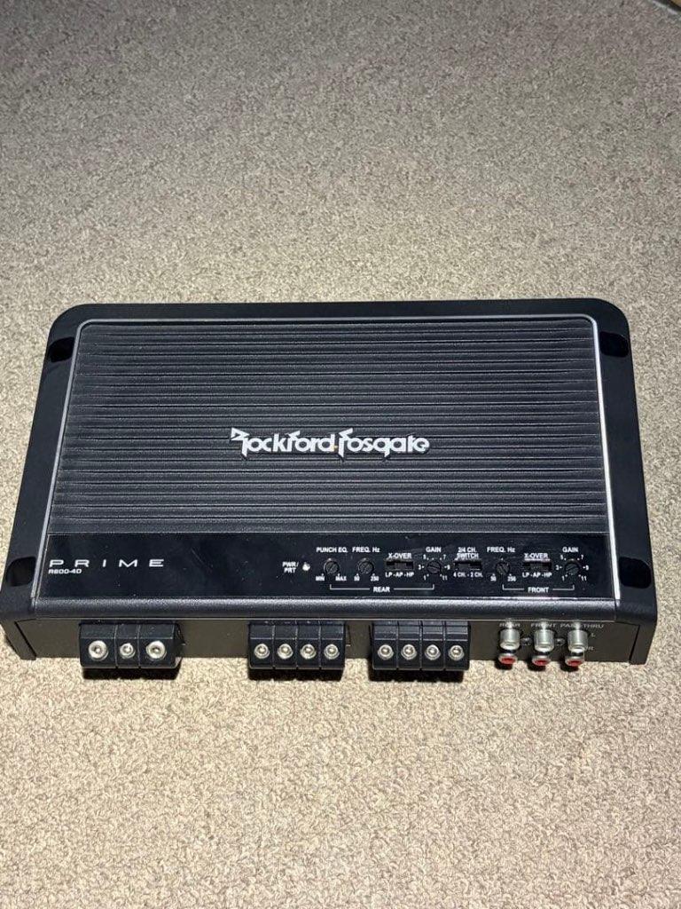 Rockford fosgate, Ophalen of Verzenden, Zo goed als nieuw