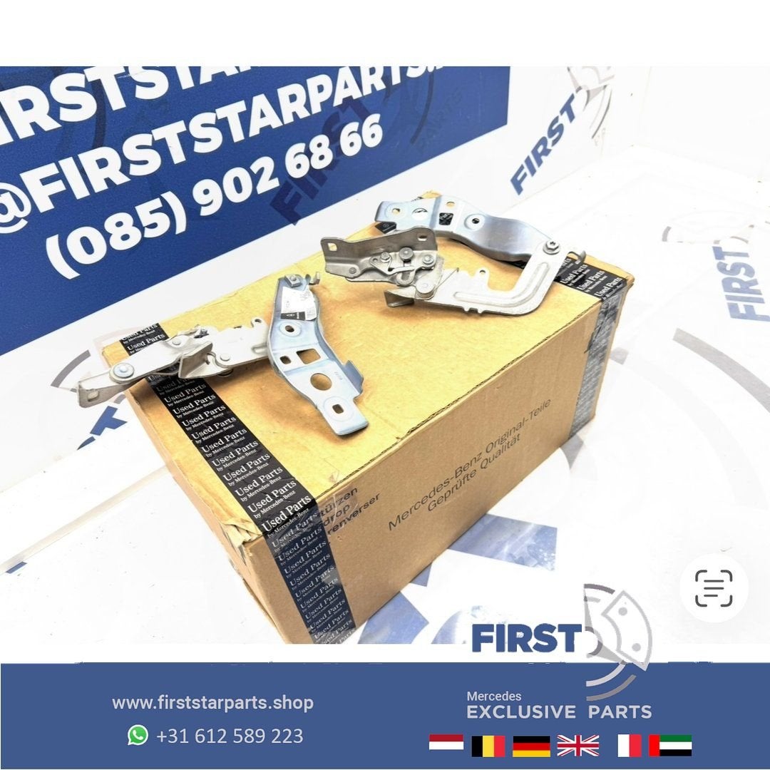 H243 EQA X243 EQB MOTORKAP SCHARNIER SET L/R EQ A / EQ B Kla, Gebruikt, -, Ophalen of Verzenden, -