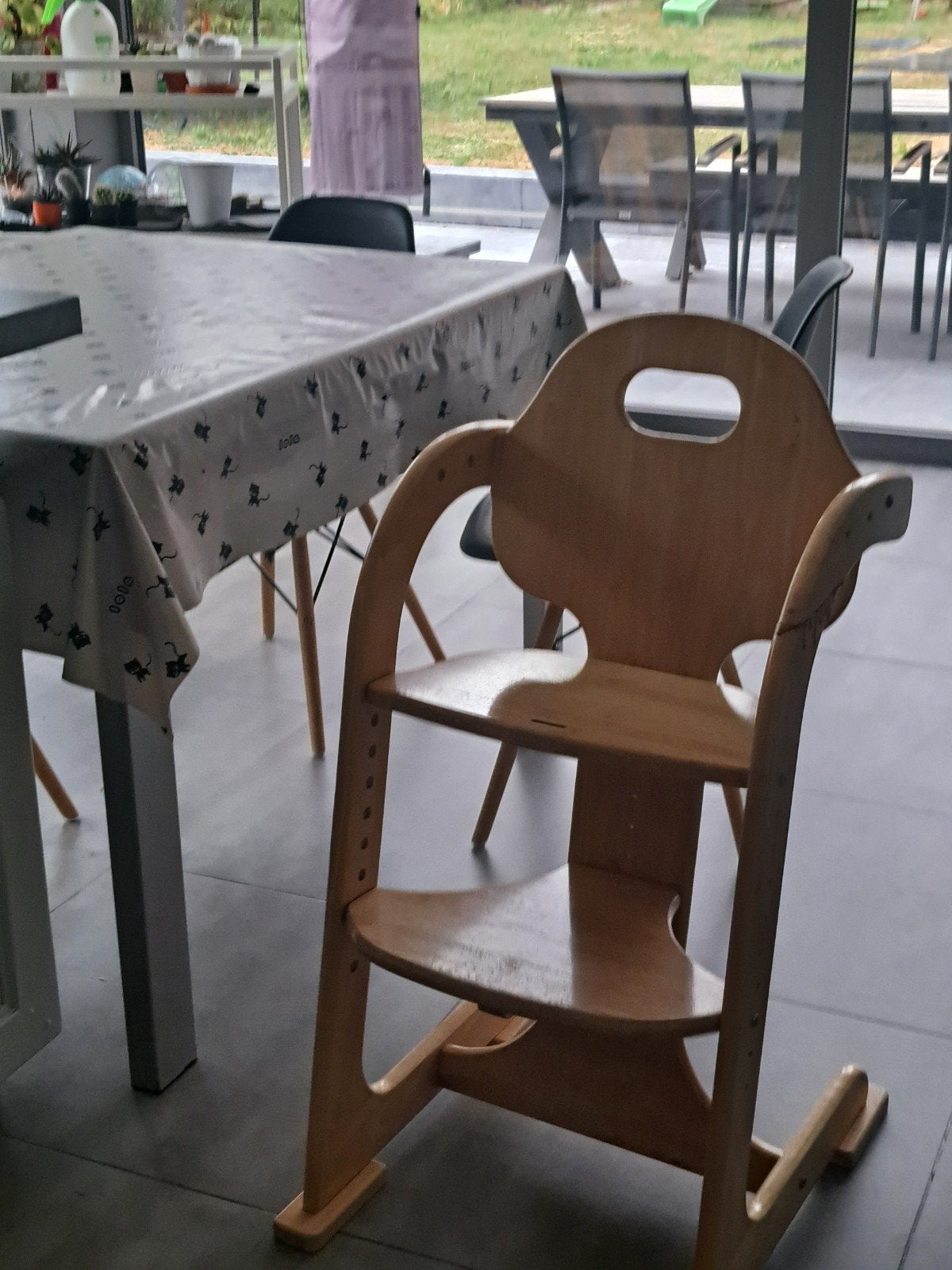 Kinderstoel, Ophalen, Gebruikt, Meegroeistoel, Aanschuifbaar
