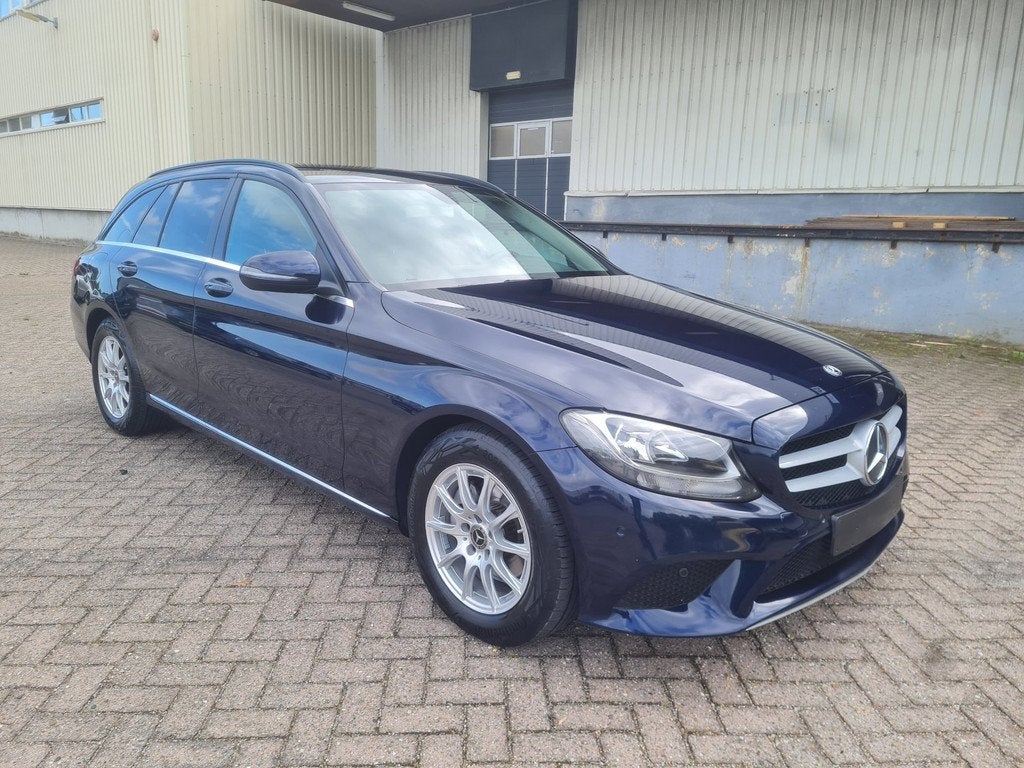 Mercedes-Benz C-Klasse 200 d, Bj 2019 Stationwagon Belgisch, Autos, Mercedes-Benz, Achat, Entreprise, Noir, 5 portes
