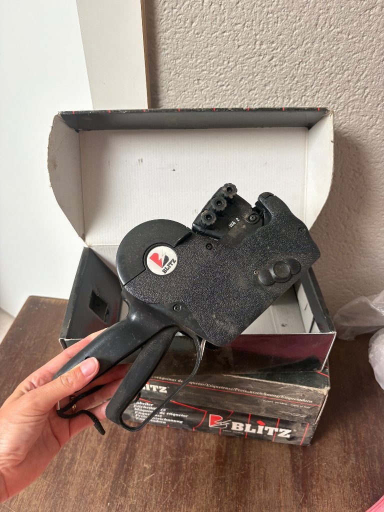 Blitz label machine, Ophalen of Verzenden