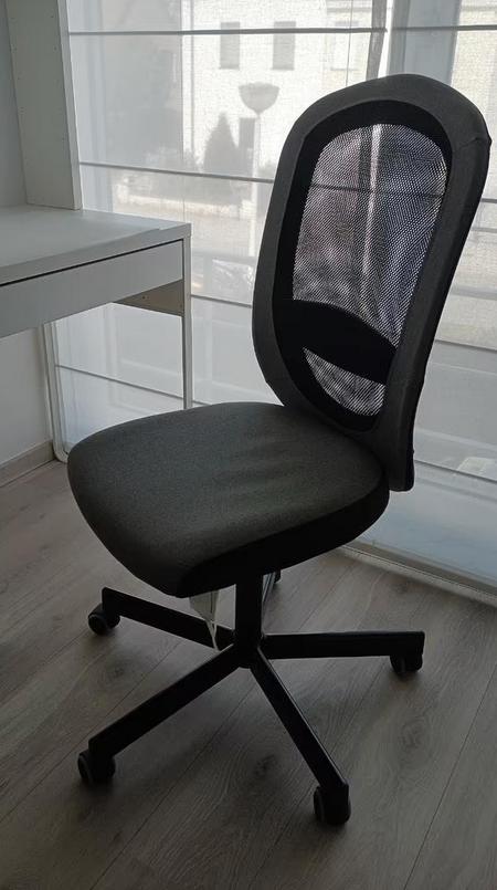 Bureaustoel, Ophalen, Gebruikt, Zwart, Bureaustoel