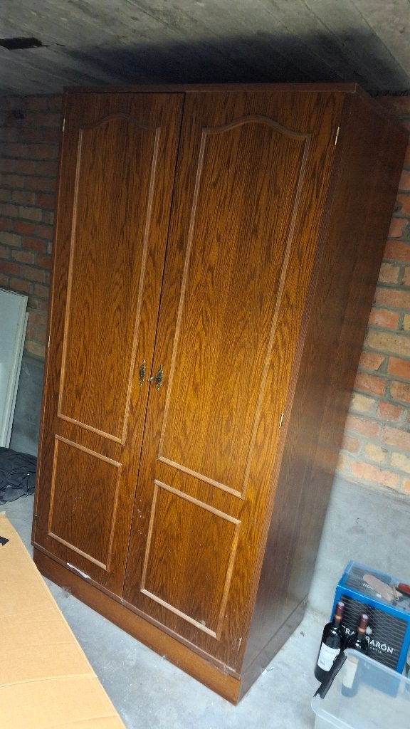 Vintage kleerkast, Huis en Inrichting, Kasten | Kleerkasten, Ophalen, Gebruikt, 100 tot 150 cm, Vintage
