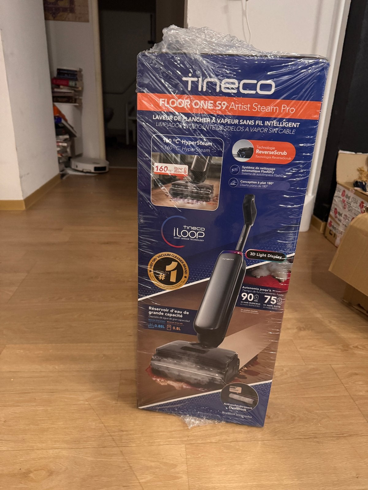 Aspirateur Laveur - vapeur  - Floor One S9 Artist Steam Pro, Maison & Meubles, Enlèvement ou Envoi, Produit de nettoyage