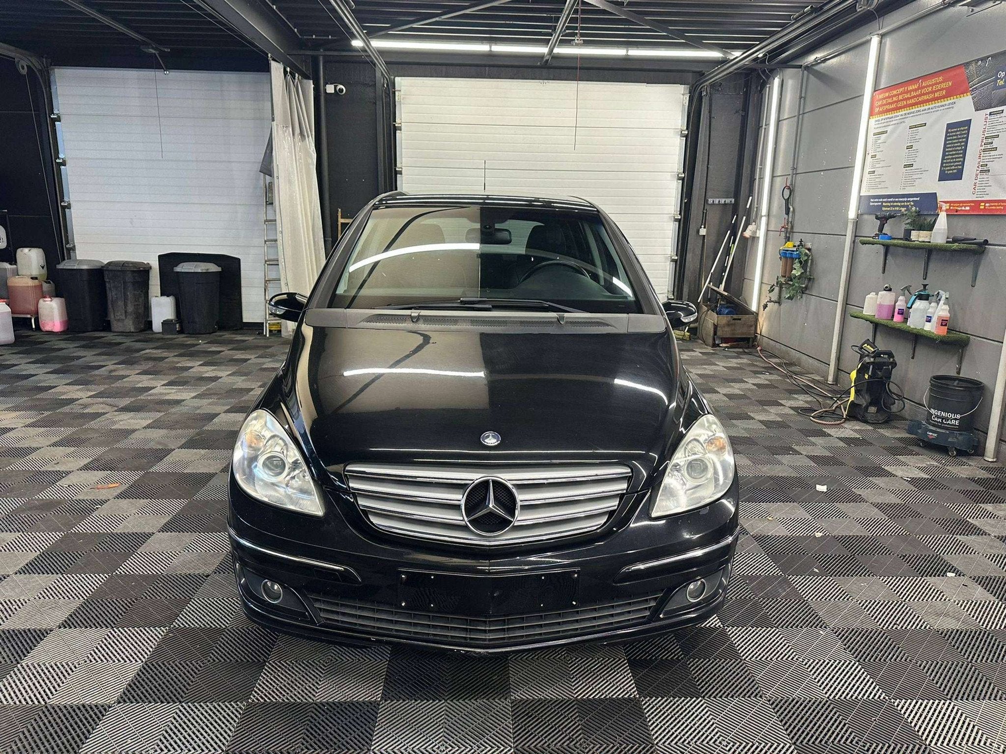 Mercedes-Benz B 170 benzine bj. 2007 151.627km, Auto's, Mercedes-Benz, Gebruikt, 4 cilinders, Zwart, Bedrijf