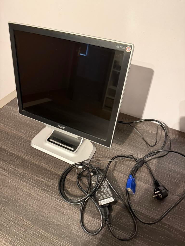 Acer computerscherm, Ophalen, Gebruikt, Kantelbaar