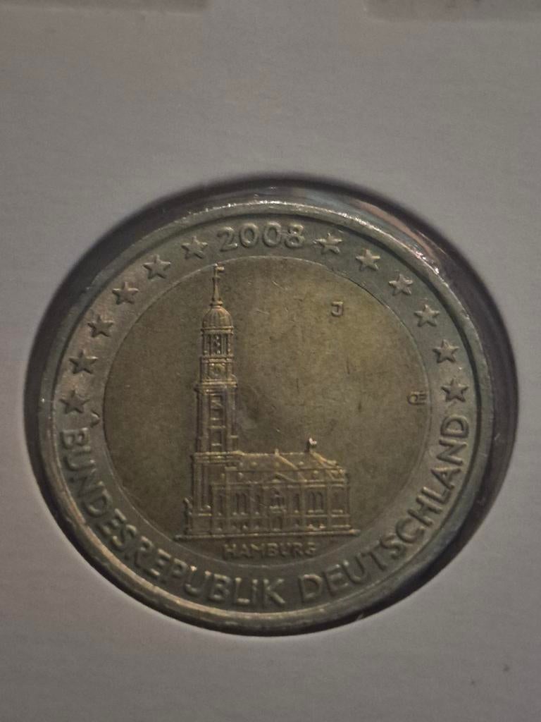 Herdenkingsmunt 2€ Duitsland 2008 J pr, Ophalen, Duitsland, 2 euro, Losse munt